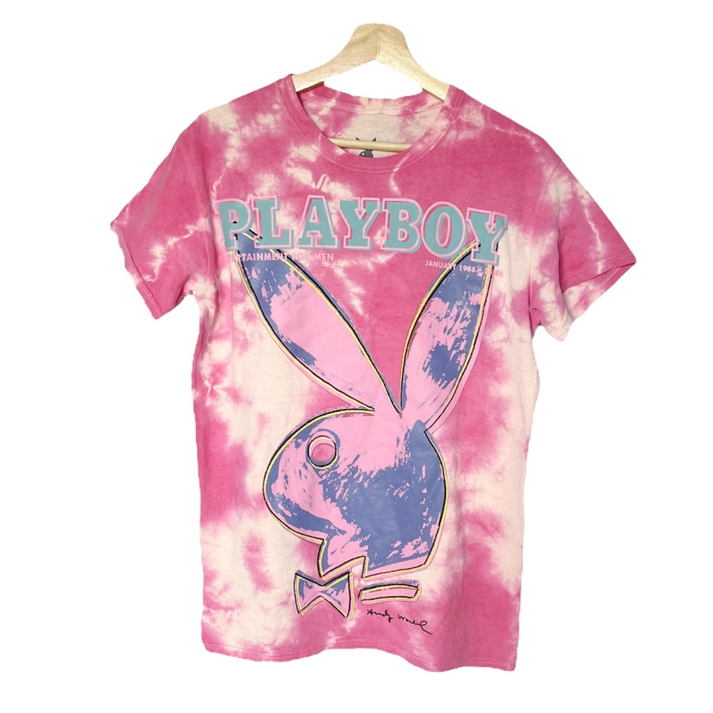 Andy Warhol for Playboy NWT TieDye Graphic Tee